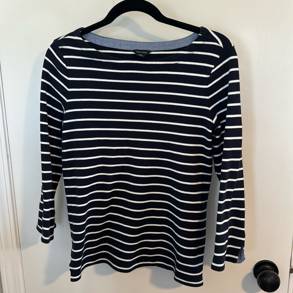 Nautica 3/4 sleeve sweater